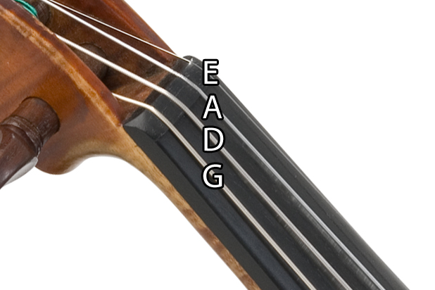 Violin Open String Names