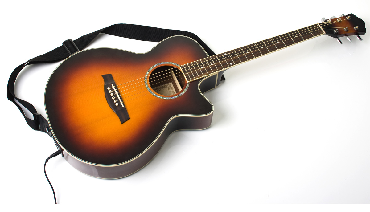 acoustic electric guitar